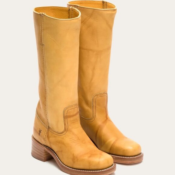 ISO FRYE CAMPUS BOOTS W7.5/8 (VINTAGE OR MODERN) - Picture 1 of 3